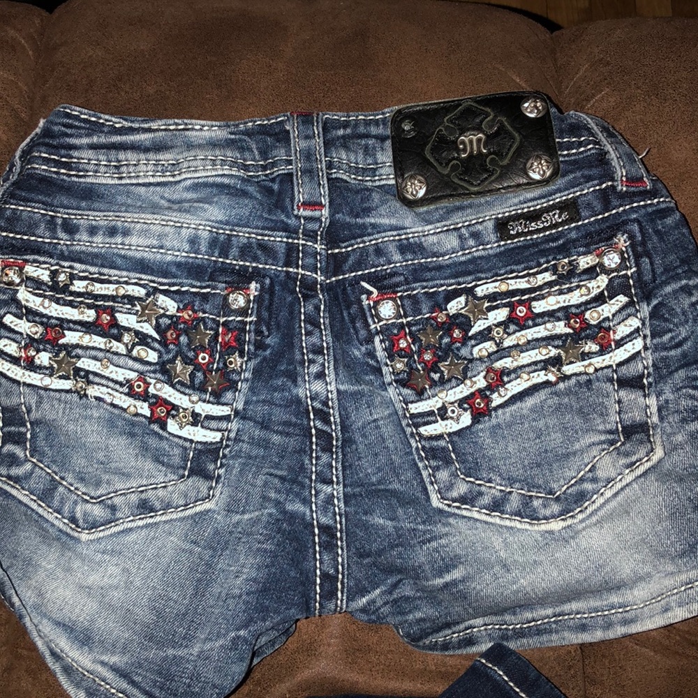 Girls Miss Me Shorts, NWOT size 12